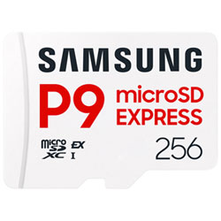 Samsung P9 Express 256GB 800MB/s MicroSDXC Memory Card