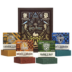 Dr. Squatch Men's Natural Bar Soap Harry Potter Limited Edition Collector's Box