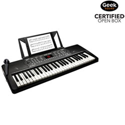 Open Box - Alesis Harmony 54-Key Electric Keyboard - Dark Grey