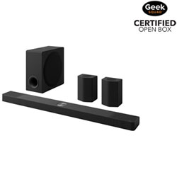 Open Box - LG S95TR 810-Watt 9.1.5 Channel Sound Bar with Wireless Subwoofer & Rear Speakers