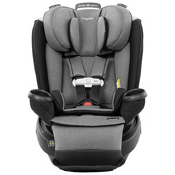 Evenflo Gold Revolve360 Extend All-in-One Convertible High-back Booster Car Seat w/ SensorSafe - Moonstone Grey