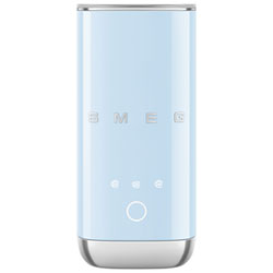 Smeg 50's Style Electric Milk Frother - Pastel Blue