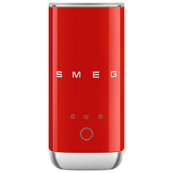 Smeg 50's Style Electric Milk Frother - Red