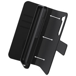 TUFF8 Switch Wallet Case for Galaxy S25 FE - Black