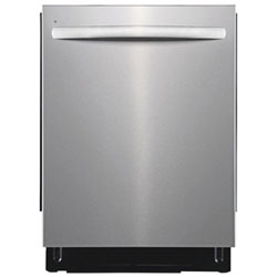 Boîte Ouverte - Lave-Vaisselle Encastrable 24 Po 49 Db Avec Cuve En Acier Inoxydable Et Troisième Panier De Frigidaire - Acier Inoxydable - Endommagé