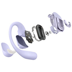 Shokz OpenFit 2+ Open-Ear True Wireless Headphones - Purple