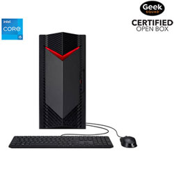 Open Box - Acer Nitro N50 Gaming PC - Black/Red (Intel Core i5-14400F/16GB RAM/512GB SSD/GeForce RTX 3050/Win11)