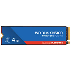 WD Blue SN5100 1TB NVMe PCI-e Internal Solid State Drive (WDBS4F0010BNC-WRSN)