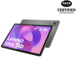 Boîte Ouverte - Tablette Android 15 Idea Tab 11 Po 128 Go De Lenovo À Processeur Octocoeur Dimensity 6300 De Mediatek - Gris Luna
