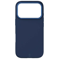 Étui En Silicone Vibrance De Logiix Avec Magsafe Pour Iphone 17 Pro - Bleu Minuit