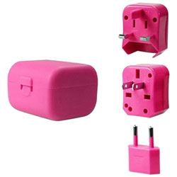 Ensemble D'adaptateurs De Voyage World Traveler Jet Setter De Logiix - Lime