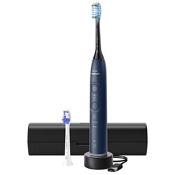 Philips Sonicare 6500 Series Rechargeable Toothbrush (Hx7413/07) - Navy Blue