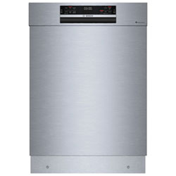 Bosch 800 Series 24" 42Db Built-In Dishwasher With Stainless Steel Tub & Third Rack (She78D75Uc) - Stainless Steel