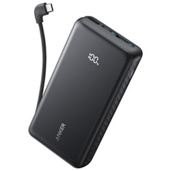Anker Zolo 20000mAh 22.5W USB-A/USB-C Power Bank with Built-In