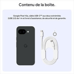Google Pixel 10a 256GB - Obsidian - Unlocked | Best Buy Canada