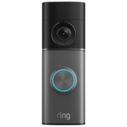 Ring wired 4K Pro video doorbell in deep silver