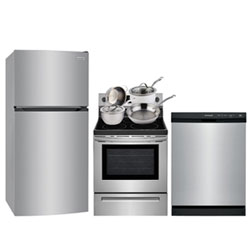 fridge stove dishwasher set