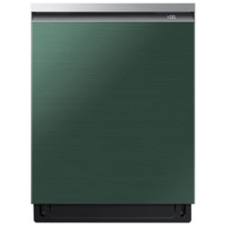 Samsung 24" 42dB Built-In Dishwasher with BESPOKE Dishwasher Door Panel - Emerald Green