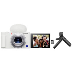 Sony Cyber-shot ZV-1 Content Creator Vlogger 20.1MP 2.9x Optical Zoom Digital Camera & Accessory Kit