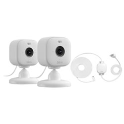 Blink Mini 2 Wi-Fi Indoor/Outdoor 1080p HD IP Camera with 3.96m (13 ft.) Power Adapter - 2 Pack - White