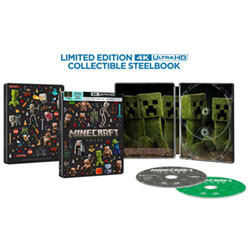 A Minecraft Movie (Steelbook) (4K Ultra HD) (Blu-ray)