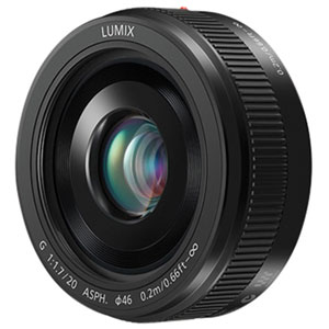 Panasonic LUMIX G 20mm f/1.7 ASPH-