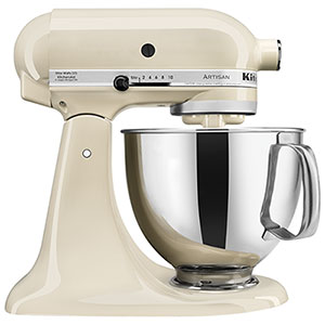 KitchenAid Artisan Tilt-Head Stand Mixer - 5Qt - 325-Watt - Almond Cream