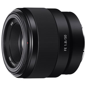 Sony E-Mount Plein Format FE 50mm f/1.8 Objectif Portrait Prime