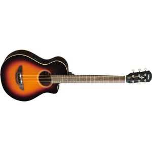 Yamaha 3/4 Size Acoustic/Electric Guitar - Old Violin Burst