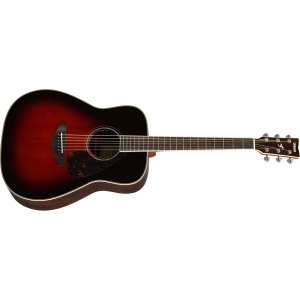 Yamaha FG830 Acoustic Steel Guitar - Tobacco Brown Sunburst