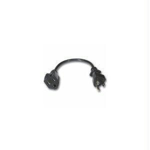 C2G 15ft 18 AWG Outlet Saver Power Extension Cord (NEMA 5-15P to NEMA 5-15R)