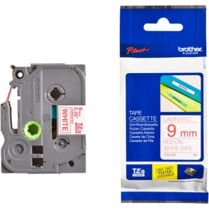 BROTHER Laminated P-touch Tape - White (TZE222)