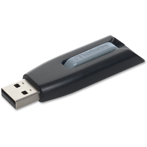 Microban 16GB Store 'n' Go V3 USB 3.2 Gen 1 Flash Drive - Gray (49172)