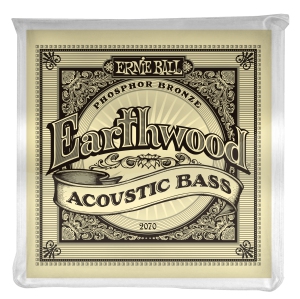 Ernie Ball P02070 Earthwood Phosphor Bronze Acoustic Bass Guitar String