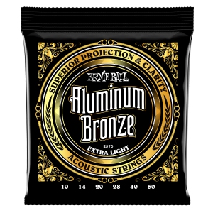 Ernie Ball PP2570 Aluminum Bronze Acoustic Bass Strings - Extra Light