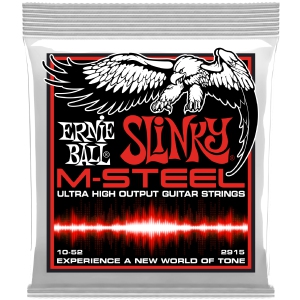 Ernie Ball PO2915 Slinky M-Steel Electric Guitar Strings - Skinny Top/Heavy Bottom