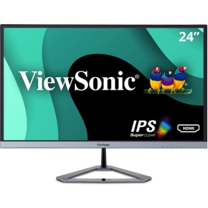ViewSonic VX2476-SMHD 24" 1080p Frameless Widescreen IPS Monitor with HDMI and DisplayPort