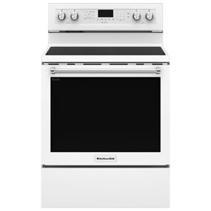 KitchenAid 30" Convection Freestanding Smooth Top Electric Range - Open Box - Perfect Condition