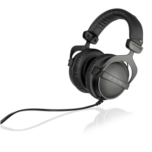 beyerdynamic DT 770 PRO 32 Ohm Over-Ear Studio Headphones, enclosed design, wired for professional recording and monitoring
