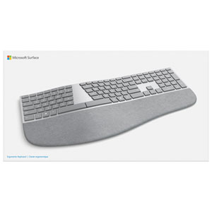 Microsoft Surface Bluetooth Ergonomic Keyboard Grey English Best Buy Canada