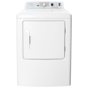 Insignia 6.7 Cu. Ft. Electric Dryer with Moisture Sensing, 10 Drying Cycles & Quick Dry (NS-FDRE67WH8A-C) - White