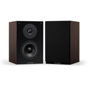Fluance Elite High Definition 2-Way Bookshelf Surround Sound Speakers for 2-Channel Stereo or Home Theater System (SX6)