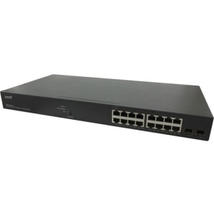 Transition Networks Smart Managed Poe+ Switch - 16 Network,