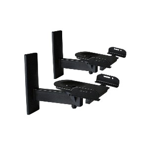 Boost Industries WB-1134 Ultra Grip Clamping Speaker Wall Brackets (1 Pair Black)