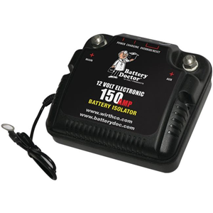 Battery Doctor 20092 12 V 150 amp Peak Battery Isolator Black