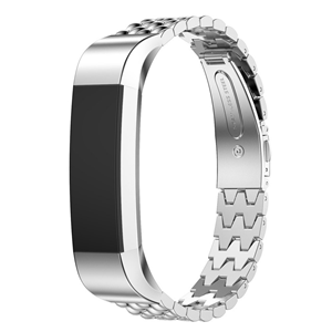 Fitbit Alta Tracker Stainless Steel Wrist Watch Strap in Silver