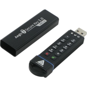 Apricorn Aegis Secure Key 3.0 - Usb 3.0 Flash Drive - 30 Gb