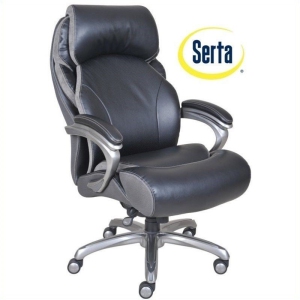 Serta Jackson Big and Tall Executive Office Chair with Smart Layers Black