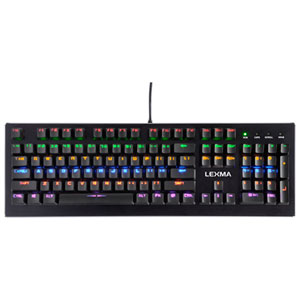Lexma K900 Backlit Mechanical Blue Switch Gaming Keyboard