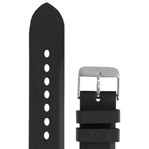 vanilla scented rubber watch strap